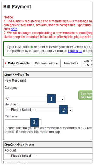 Select the Category “Securities Broker” and the Merchant “J.P. Morgan Asset Management”. Enter your 12-digit MasterAccount Number as the Bill Payee Account Number.